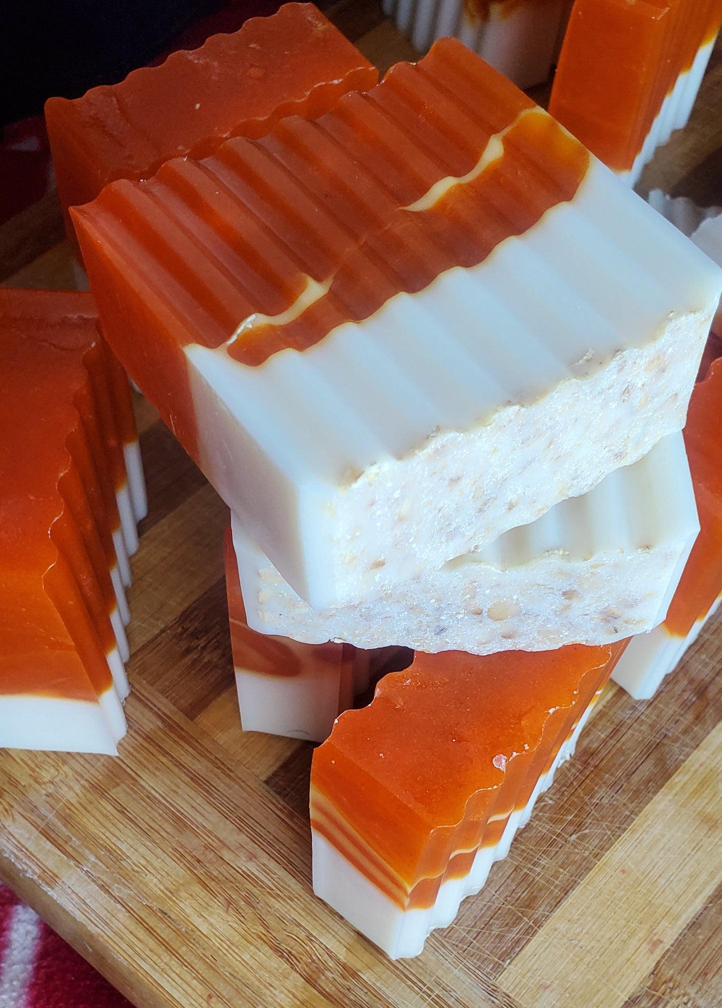 Mango Melt – Turmeric Oatmeal Mango Soap